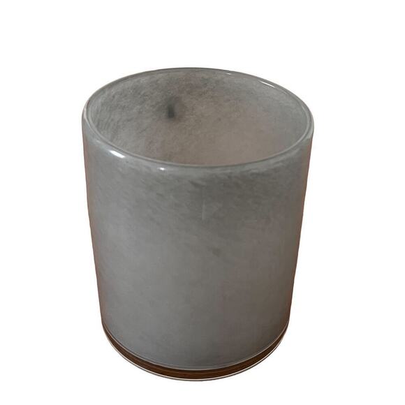 IKEA VINDSTILLA Gray Mouth-Blown Tealight Holder  4 ¼ " - Picture 2 of 3